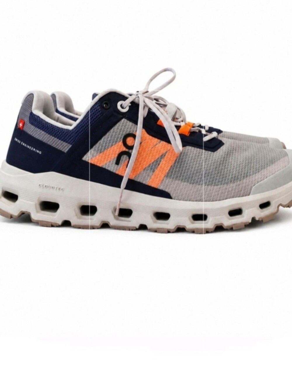 On Cloudvista Trail Running Shoes Navy Mineral Orange Women’s 9.5/41